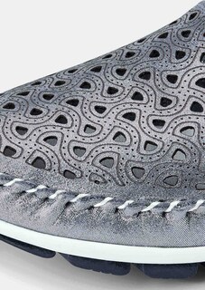Leder-Slipper mit Wechselfussbett thumbnail 3