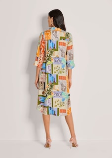 Robe d'été avec imprimé patch fantaisie thumbnail 4