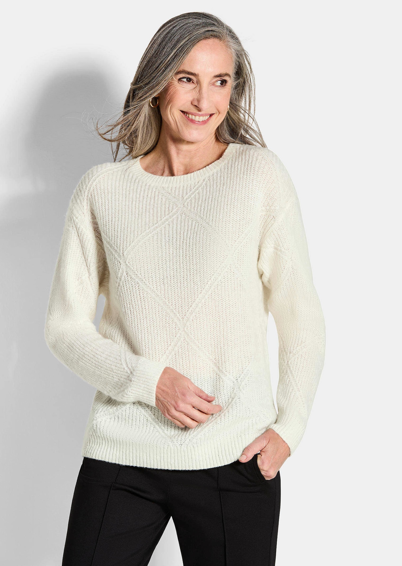 Pullover aus leichtem Strick