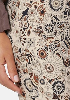 Schlanke Stretch-Hose mit Ethno-Print thumbnail 6