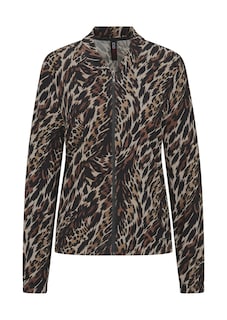 Veste de loisirs imprimée style blouson thumbnail 4