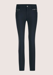 Stretch trousers with decorative zips thumbnail 7