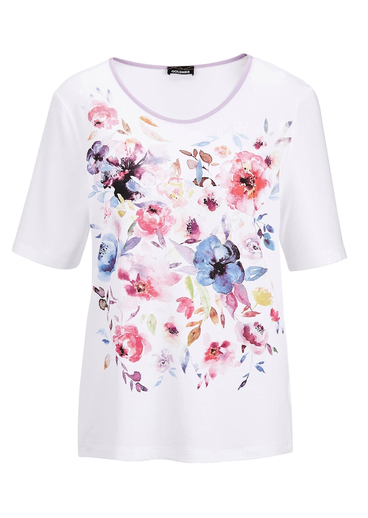 Bezauberndes Druckshirt mit Motivdruck