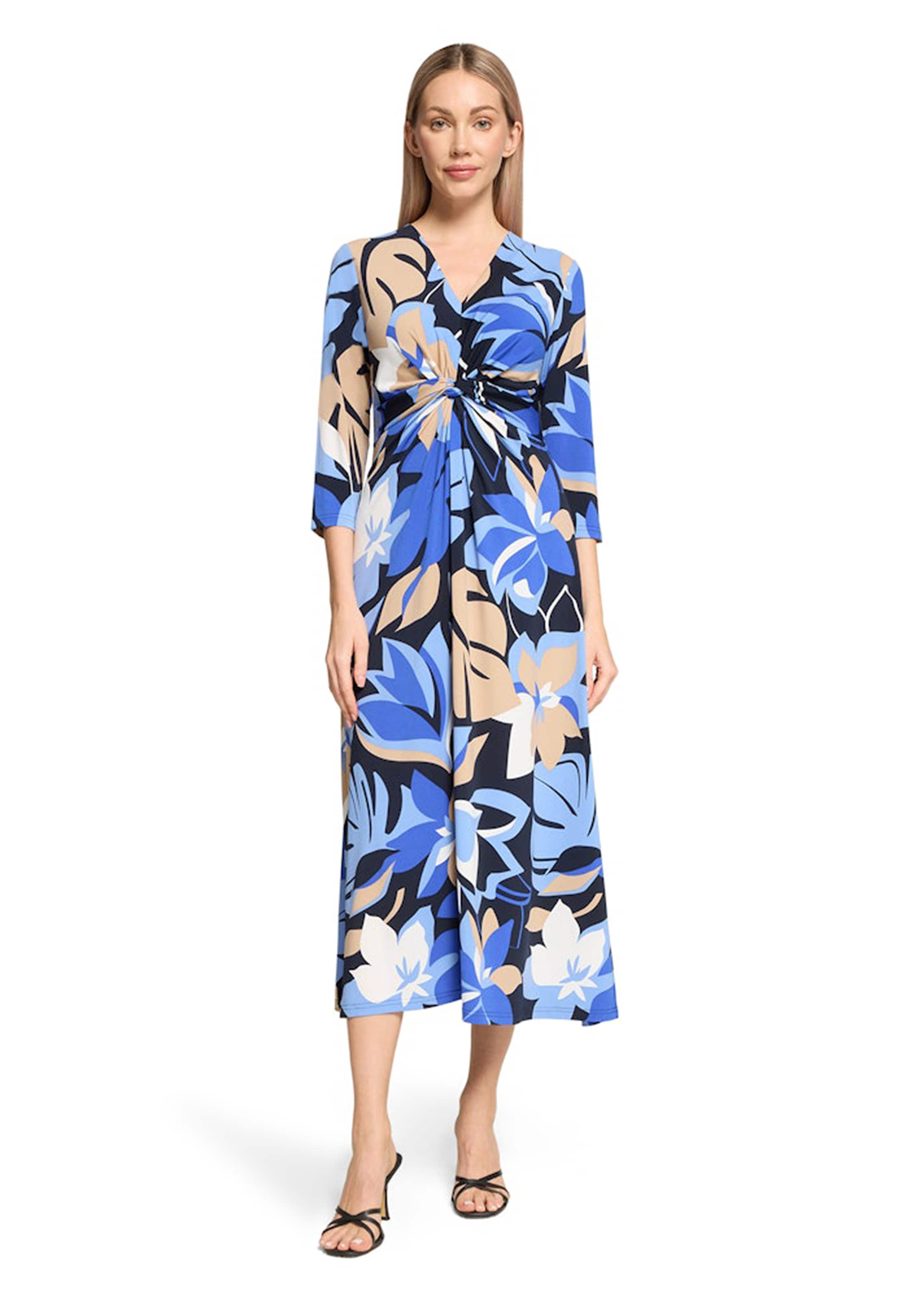 Robe mini en jersey slinky, avec fronces raffinées