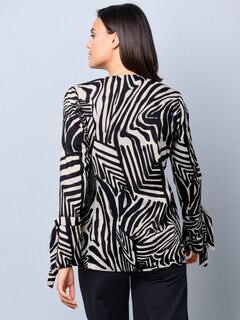 Bluse mit Bindeband am Ärmel thumbnail 3