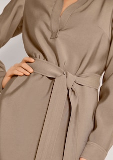 Tunika-Kleid mit Bindegürtel thumbnail 6