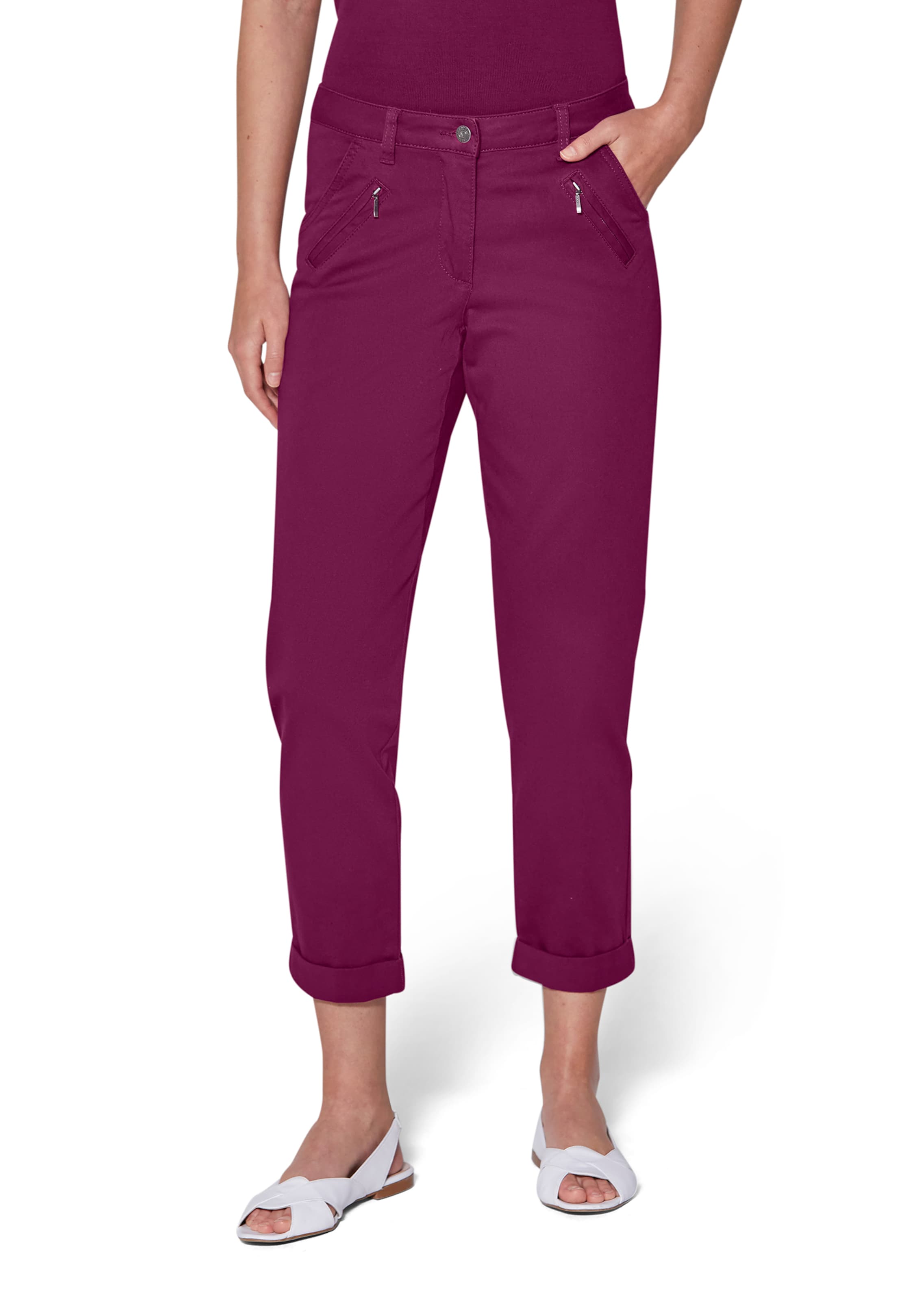 Verkürzte Hose im lässigen Chino-Style
