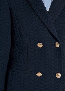 Double-breasted blazer in a nautical style thumbnail 6