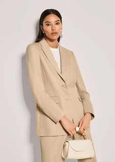 Blazer mit Reverskragen in leicht verlängerter Form thumbnail 5