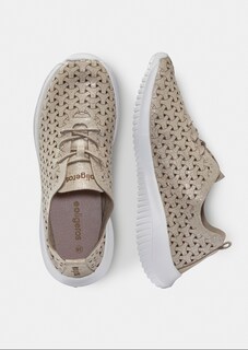 Extraleichte Halbschuhe mit Lochmuster thumbnail 2