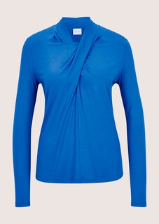 Langarm-Shirt mit modischer Kragen-Variante thumbnail 7