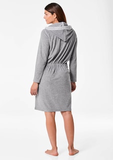 Terry coat with hood thumbnail 3
