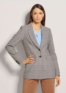 Langer Blazer mit Wolle thumbnail 2