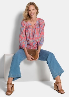 Paisleyblouse van zachte viscose thumbnail 4