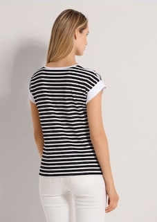 Rundhals-Shirt mit Unikat-Print thumbnail 4