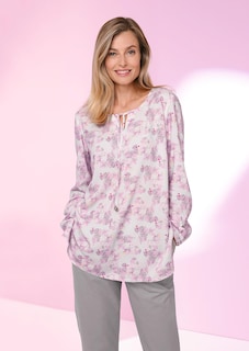 Druckbluse aus feinfädiger Baumwoll-Qualität thumbnail 7