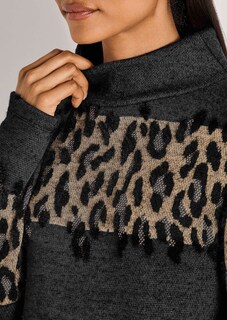 Jacquard-Sweatshirt mit Leo-Design thumbnail 6