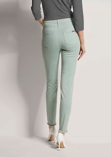 Jeans mit feinem Fransensaum thumbnail 4