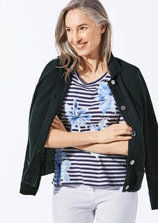 Strickjacke mit Polokragen thumbnail 4