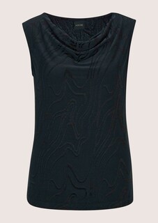 Jersey-Top mit edlem Jacquard thumbnail 7