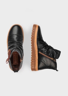 Stiefeletten aus Leder mit Zierschleife thumbnail 2