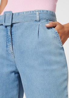 Worteljeans met bandplooien thumbnail 6