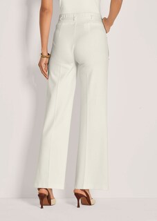 Pull-on trousers with centre creases thumbnail 4