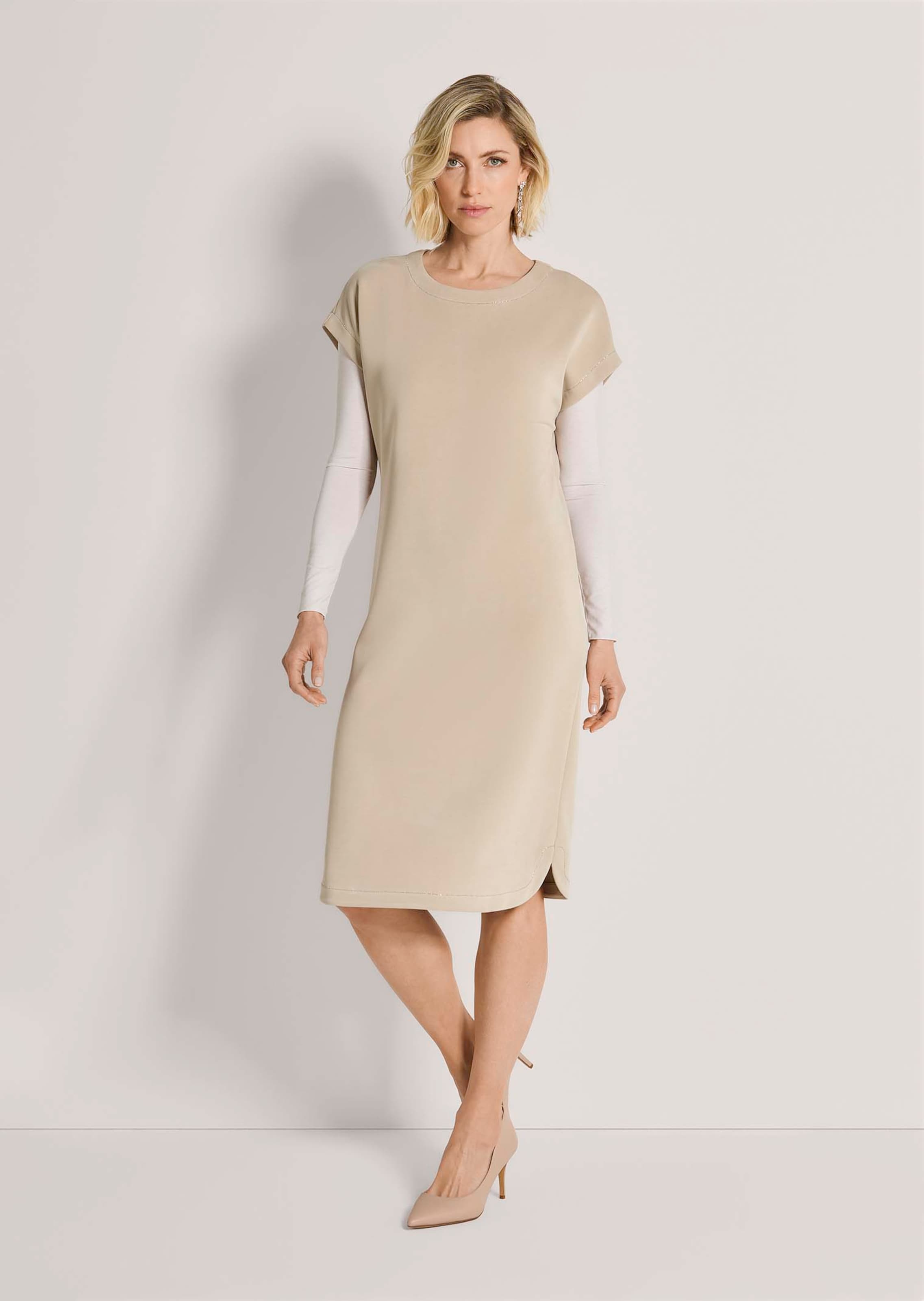 Ärmelloses Sweatkleid