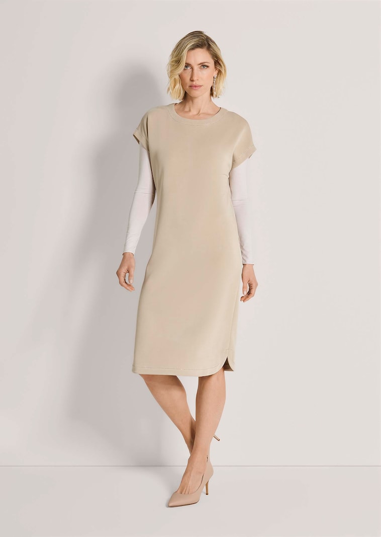 Ärmelloses Sweatkleid
