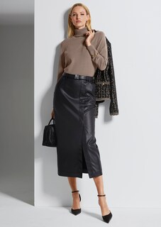 Figurnaher Feinstrickpullover thumbnail 1
