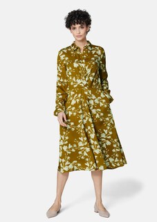 Hemdblusenkleid mit Floral-Print thumbnail 3