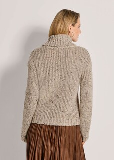 Rollkragenpullover mit Pailletten thumbnail 4