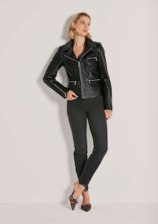 Lederjacke aus Lammnappa – sportiv, stilvoll, zeitlos thumbnail 3
