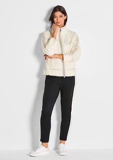 Slender joggers with contrasting stripes thumbnail 1
