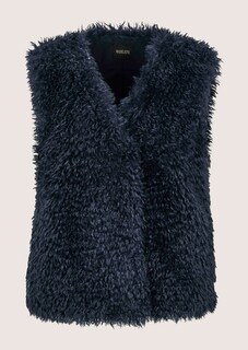 Faux fur gilet thumbnail 7