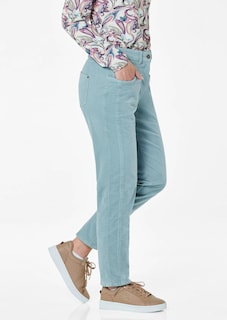 Pantalon en velours aspect sport thumbnail 4