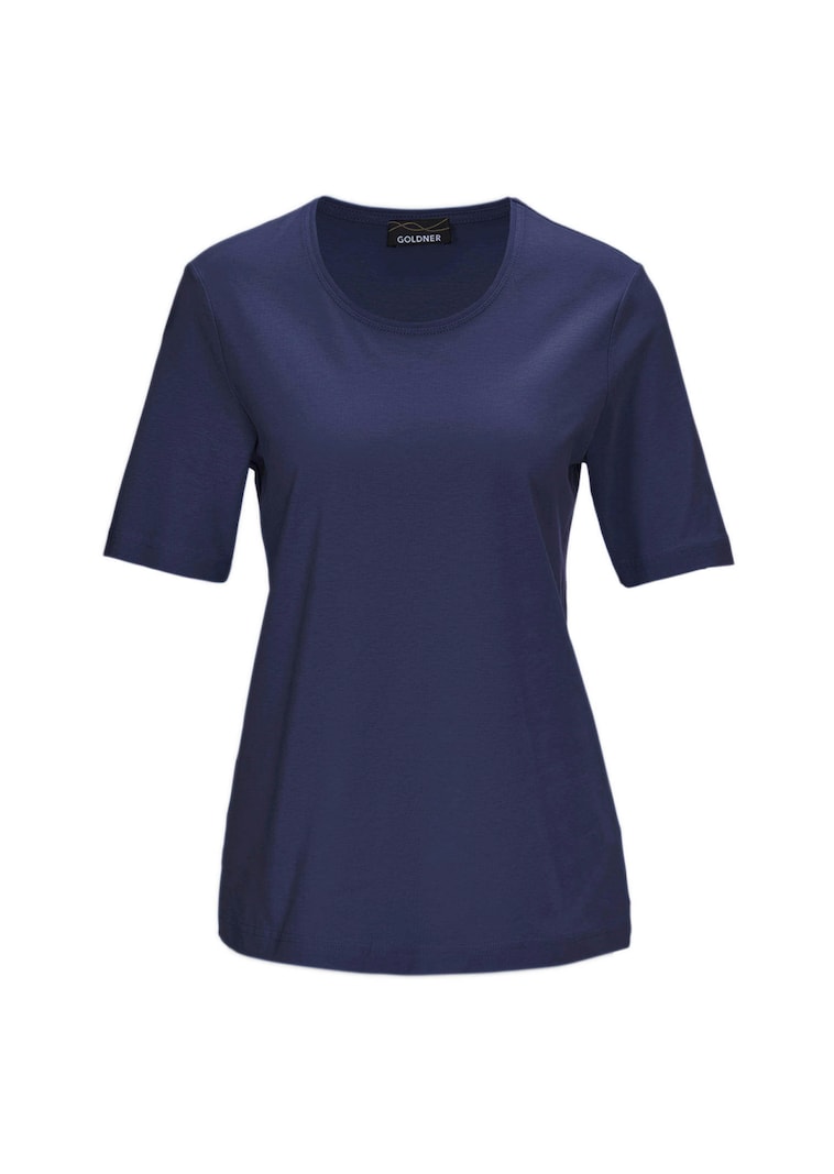 Basic T-Shirt aus reiner Baumwolle