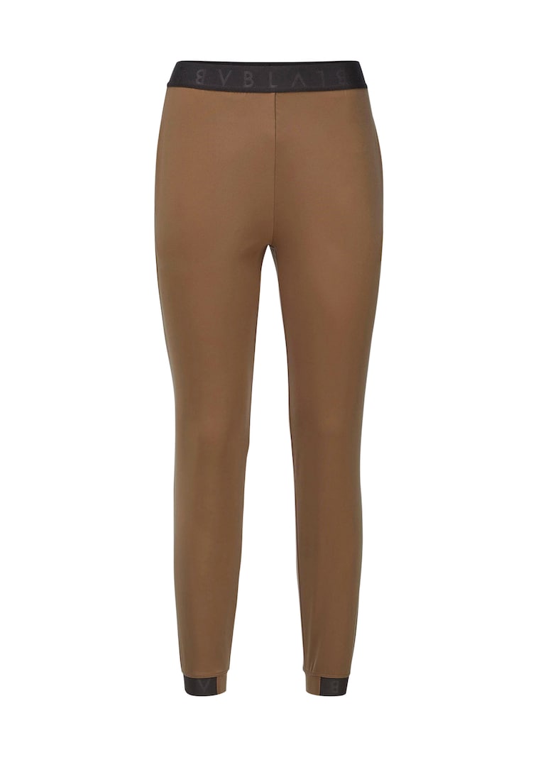Leicht glänzende Freizeithose