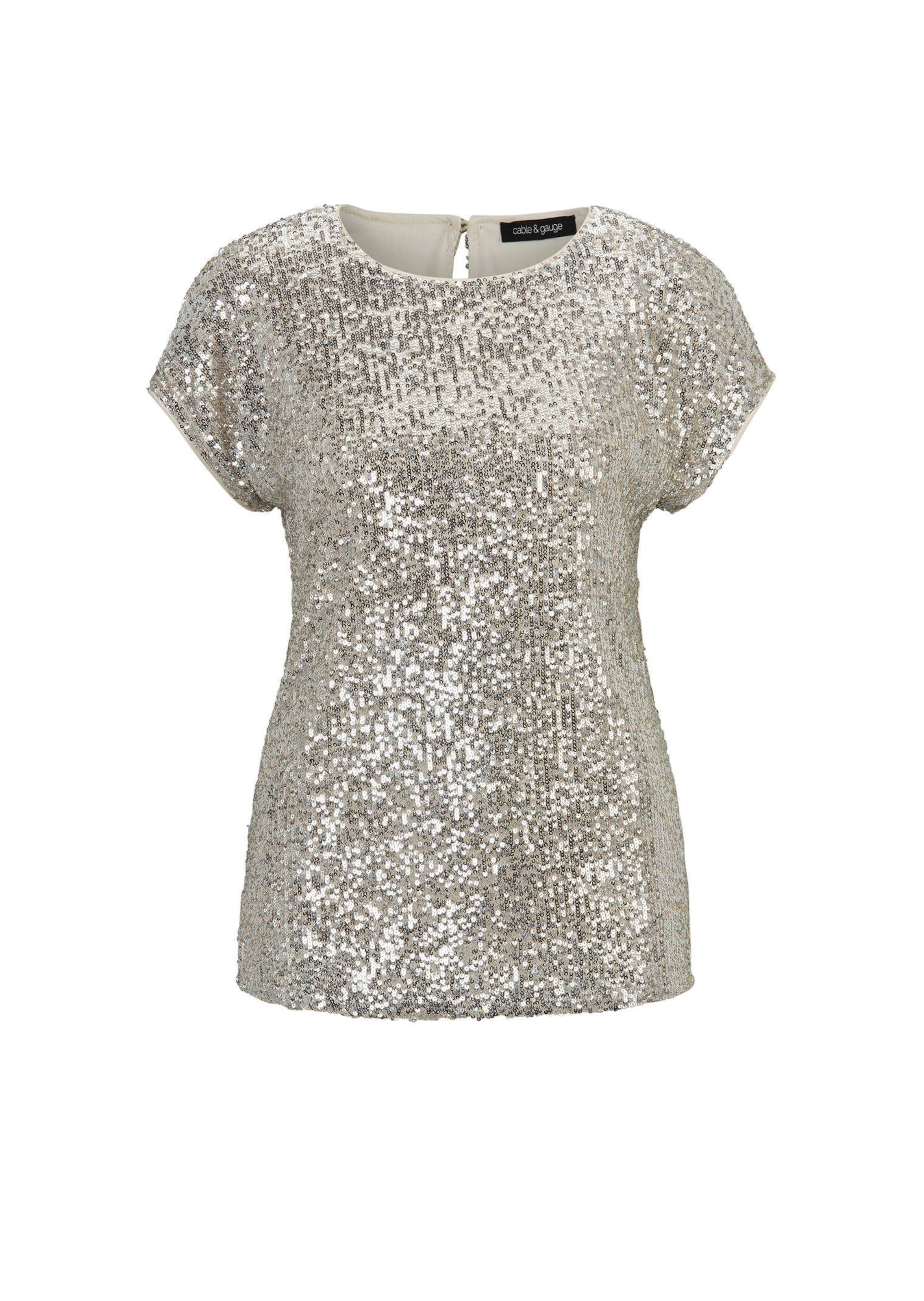Elegantes Shirt mit Pailletten