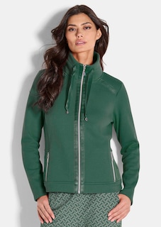 Schwere Sweatjacke mit Bändern thumbnail 2