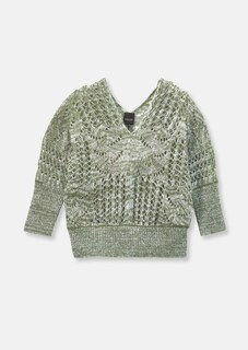 Ajour Strick Pullover mit Alpaka-Anteil thumbnail 7