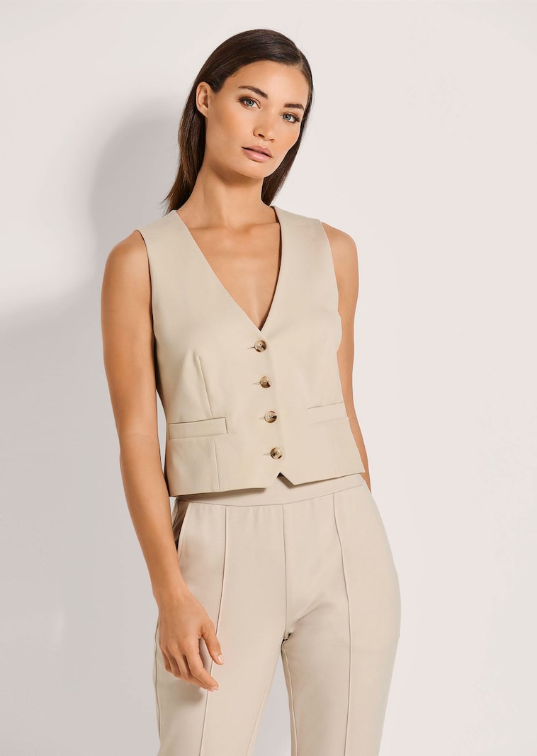 Elegante Jersey-Weste