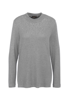 Confortable T-shirt avec pierres scintillantes thumbnail 4