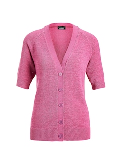 Strickjacke aus kühlem Bändchengarn thumbnail 6