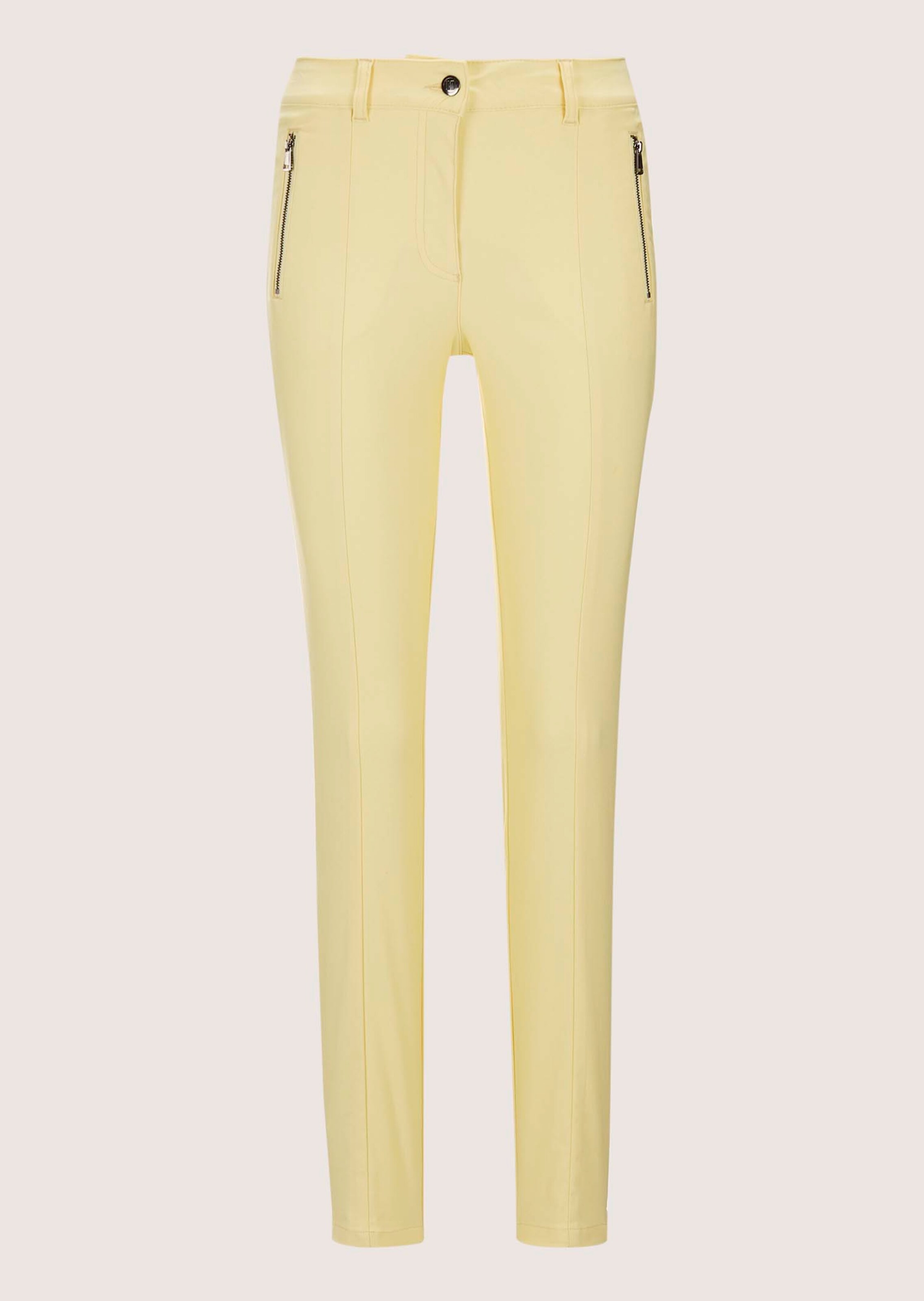 Skinny fit trousers with zip pockets thumbnail 7