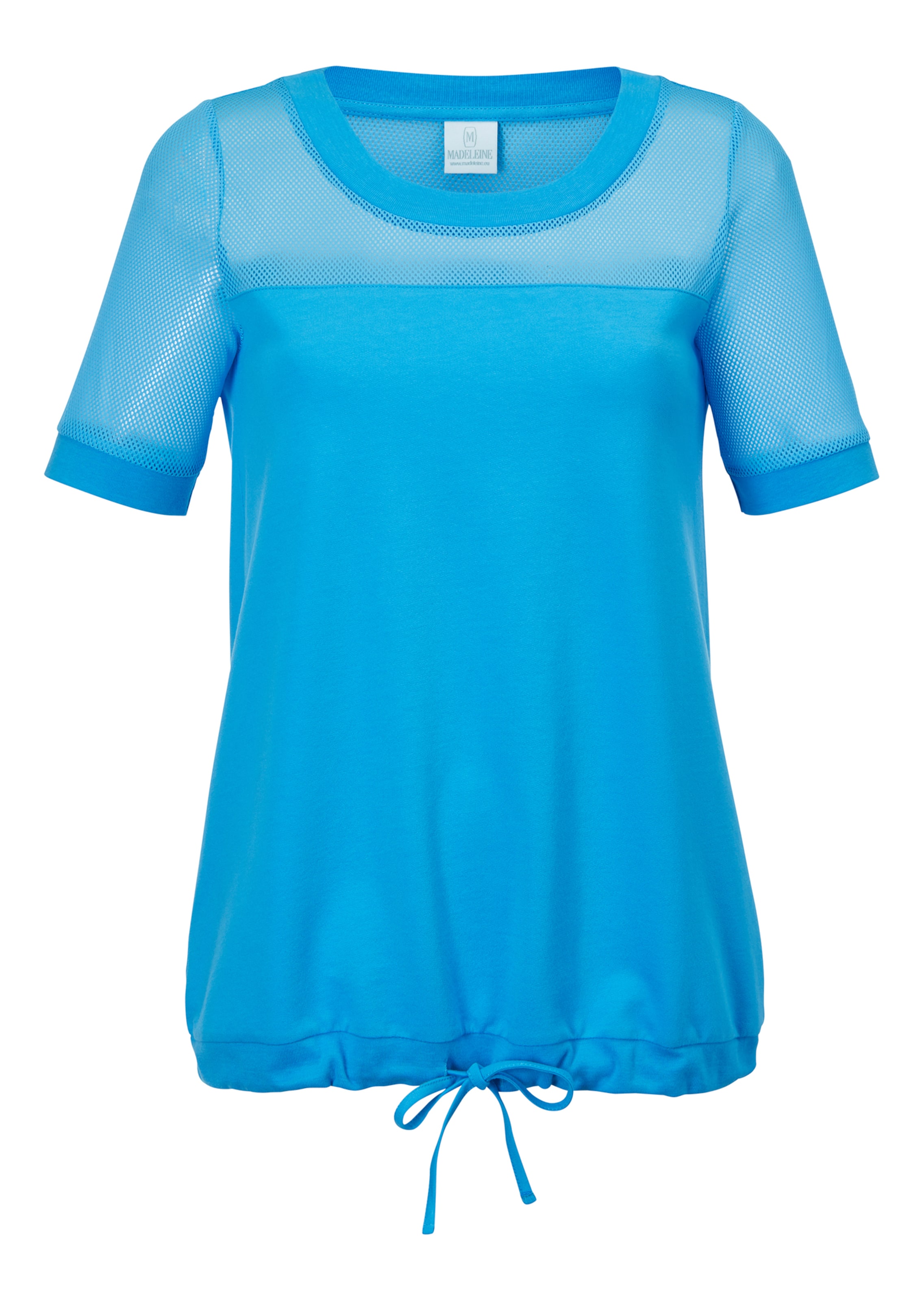 Shirt mit Netz-Einsätzen