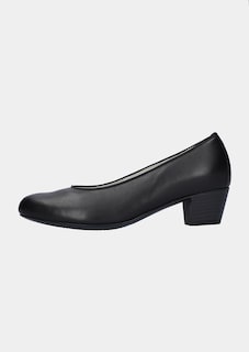Escarpins sobres en cuir nappa thumbnail 4
