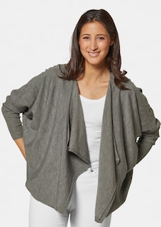 Two-in-One-Strick aus Jacke und Pullover thumbnail 2