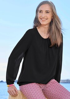 Elegante blouse van chiffon thumbnail 7
