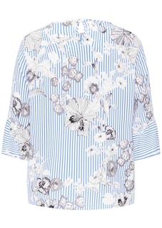 Luftige Druckbluse mit modischen Volantärmeln thumbnail 8